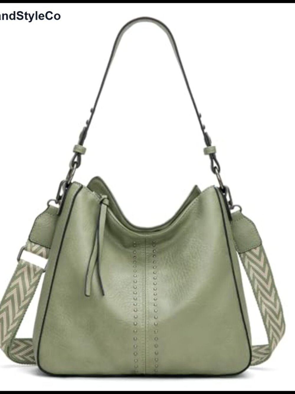 Vegan Leather Hobo Bag Top Handle Satchel Shoulder Purse Crossbody Handbag
